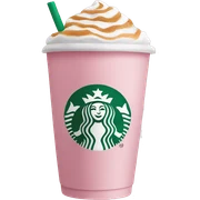 Soft pink Starbucks  sticker