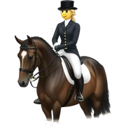 Dressage sticker
