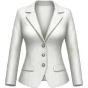 female white fitted jacket  sticker
