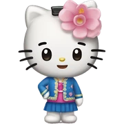 xianghongsu hello kitty sticker