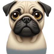 Pug sticker