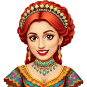 Folkloric Dancer sticker