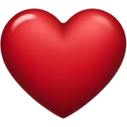 dark red heart sticker