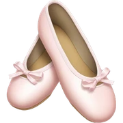 Pale pink ballet shoes sticker