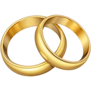 Wedding ring  sticker
