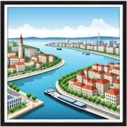 belgrade waterfront sticker