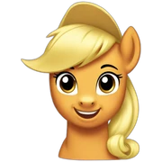 Applejack my little pony sticker