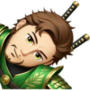 Emerald Samurai sticker