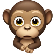  cute Monkey sticker