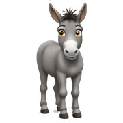 Donkey sticker
