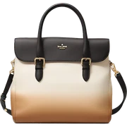 Realistic cream to tan ombre kate spade satchel purse.  sticker
