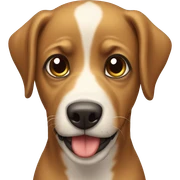 Perro ladrando  sticker