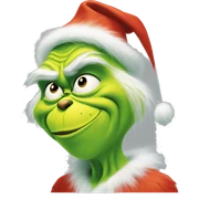 the grinch sticker