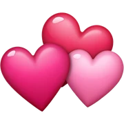 Hearts sticker