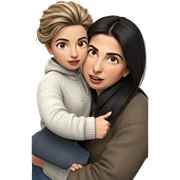 two girls in casual fashion sticker