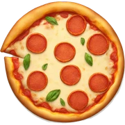 Pizza sticker