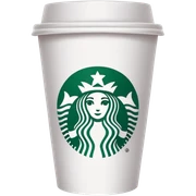 Starbucks cup sticker