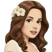 Lana del rey nfr sticker