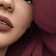 realistic portrait of a girl sticker