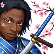 Samurai Warrior sticker