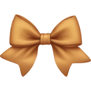 Bow sticker