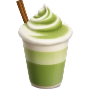 Matcha latte sticker