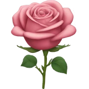 Rose sticker