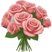 roses bouquet sticker