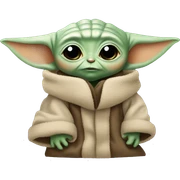 Baby yoda sticker