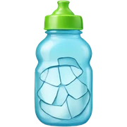 Cracked baby bottle sticker