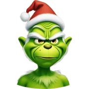 Grinch sticker