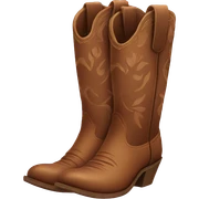 cowgirl boots sticker