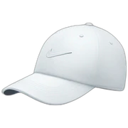 White nike cap sticker