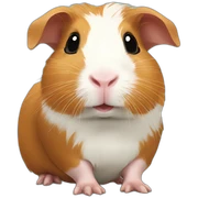 Guinea pig with baby guinea pig sticker