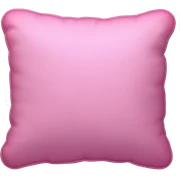 Pink pillow sticker