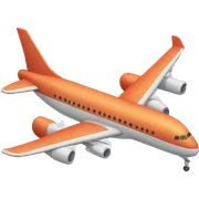 Airplane sticker