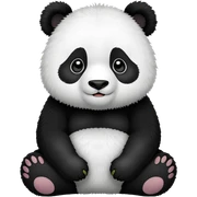 Panda sticker