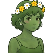 Girl with dress  sticker