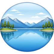 Lake  sticker