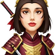 Samurai Leader sticker