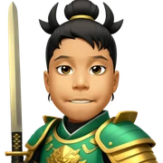 Samurai Guardian sticker