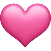 Pink heart  sticker