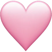 Pink heart  sticker