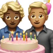 Birthday sticker