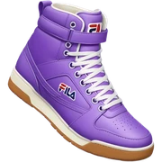  realistic detailed, 1990 purple high top fila, sneakers sticker