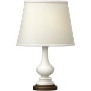 White lamp sticker