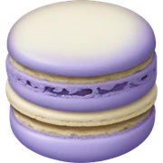 Periwinkle macaron sticker