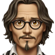 johnny depp sticker