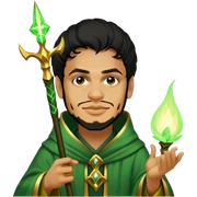 Verdant Wizard sticker