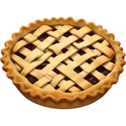 Pie sticker